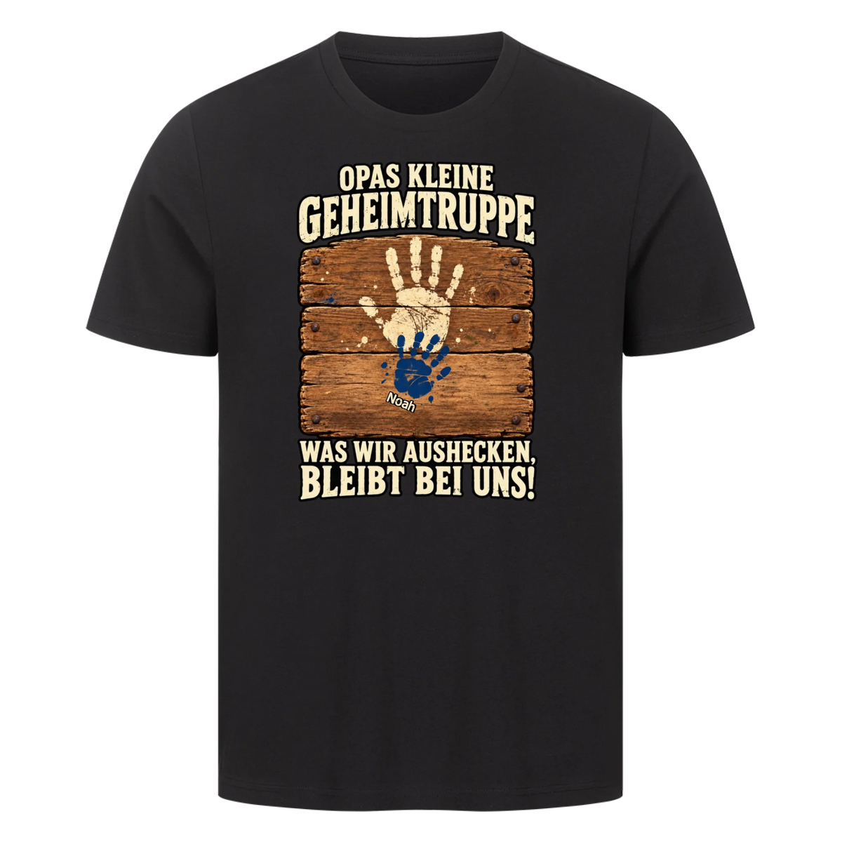 Personalisiertes Shirt "Opas Geheimtruppe"