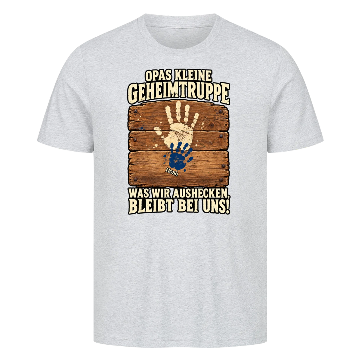 Personalisiertes Shirt "Opas Geheimtruppe"