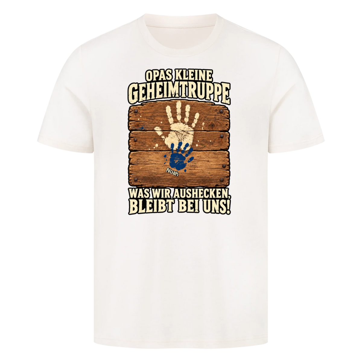 Personalisiertes Shirt "Opas Geheimtruppe"