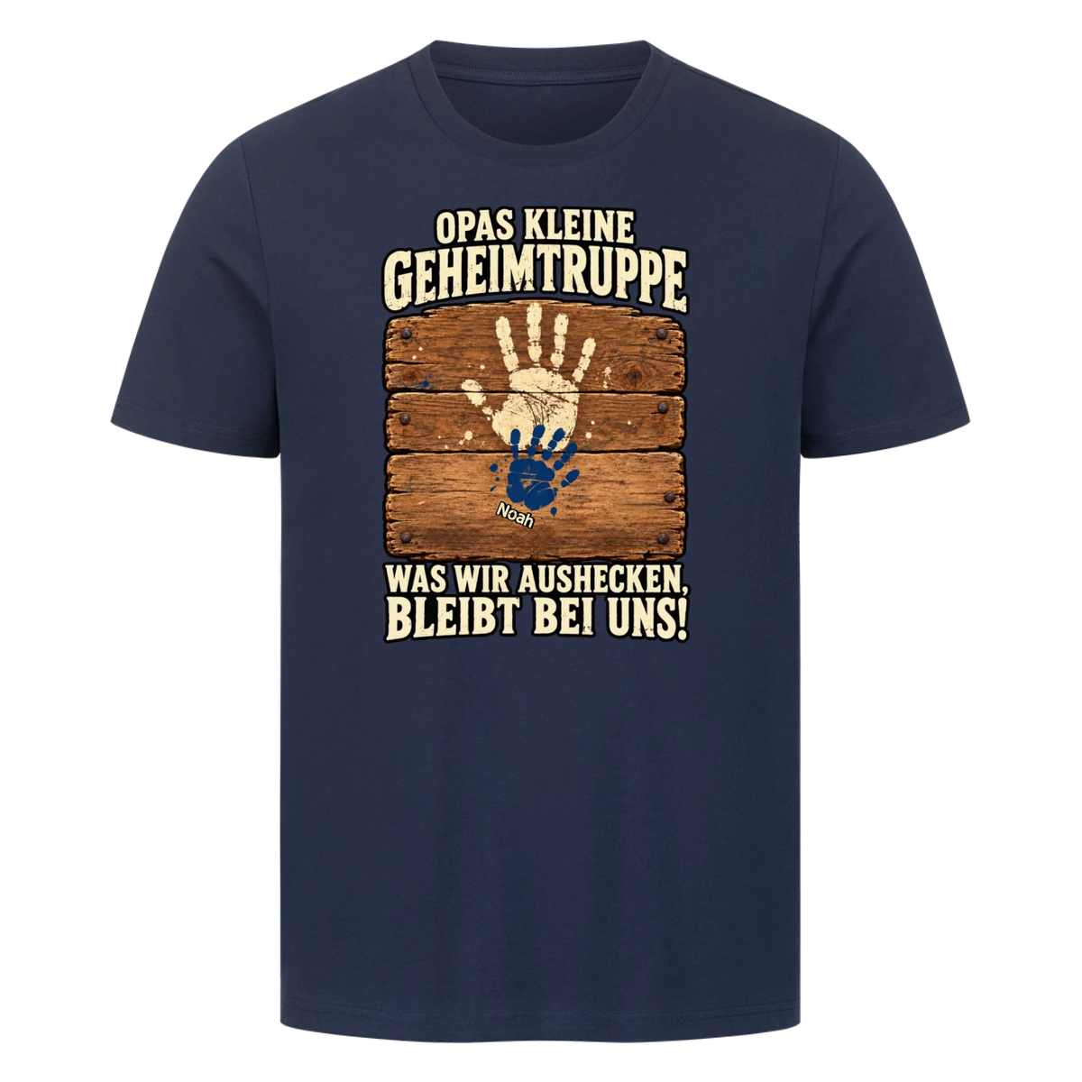 Personalisiertes Shirt "Opas Geheimtruppe"