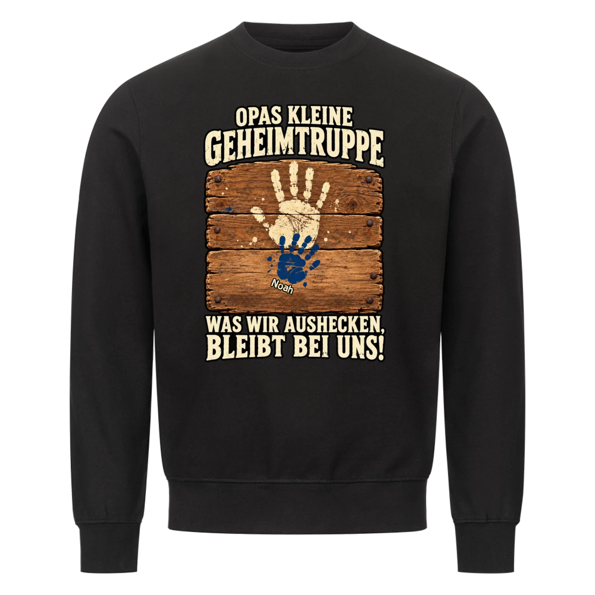 Personalisiertes Shirt "Opas Geheimtruppe"