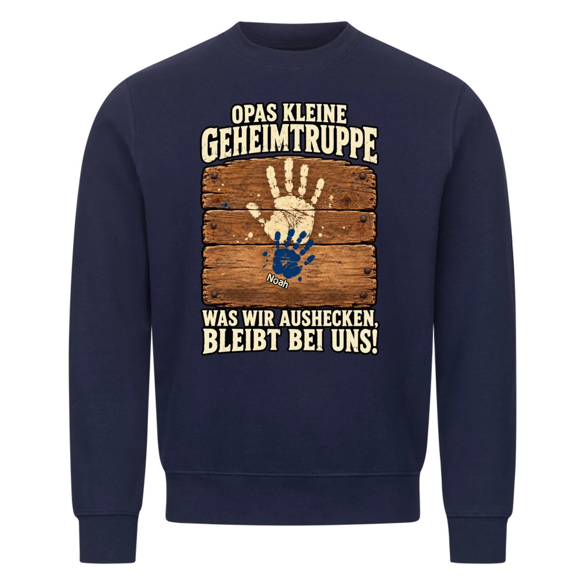 Personalisiertes Shirt "Opas Geheimtruppe"