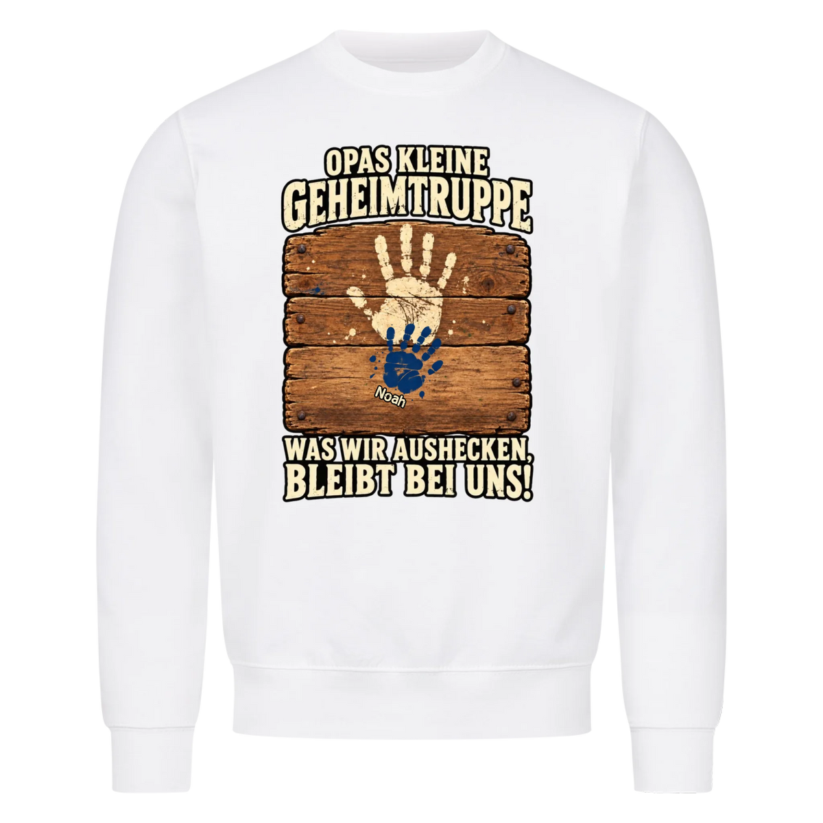 Personalisiertes Shirt "Opas Geheimtruppe"