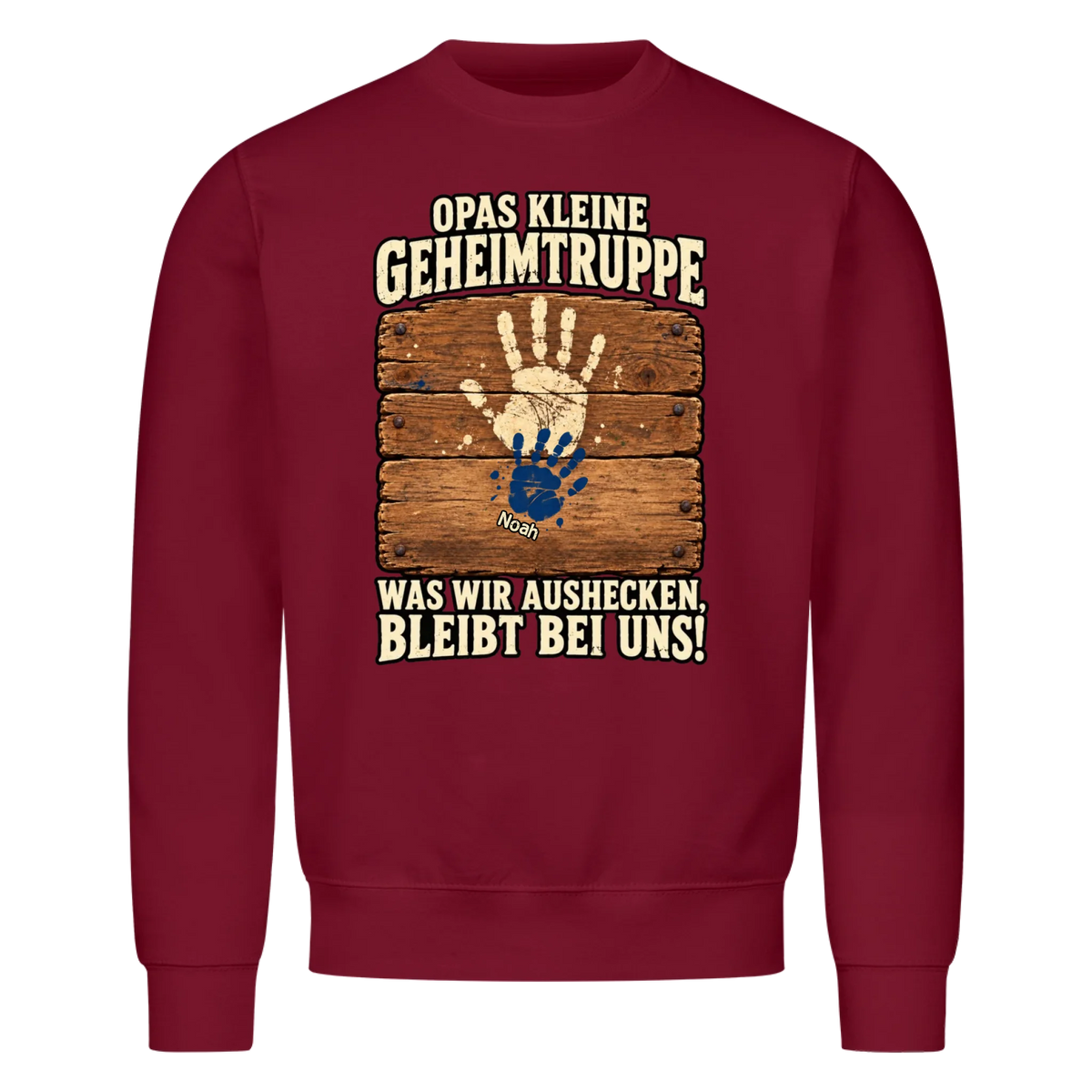 Personalisiertes Shirt "Opas Geheimtruppe"