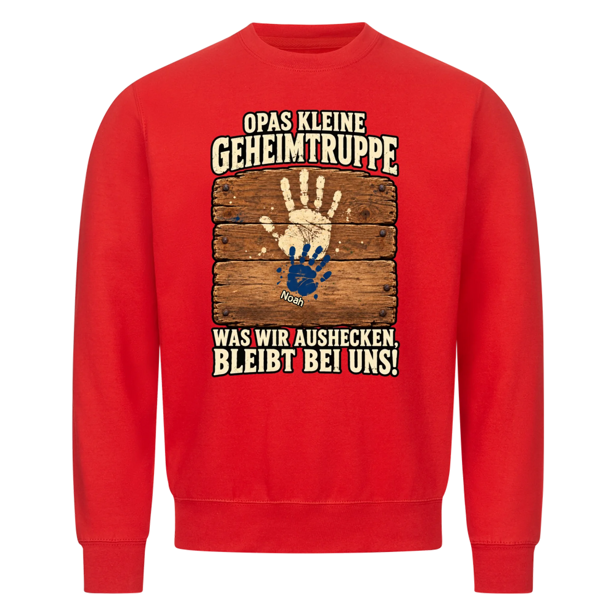 Personalisiertes Shirt "Opas Geheimtruppe"