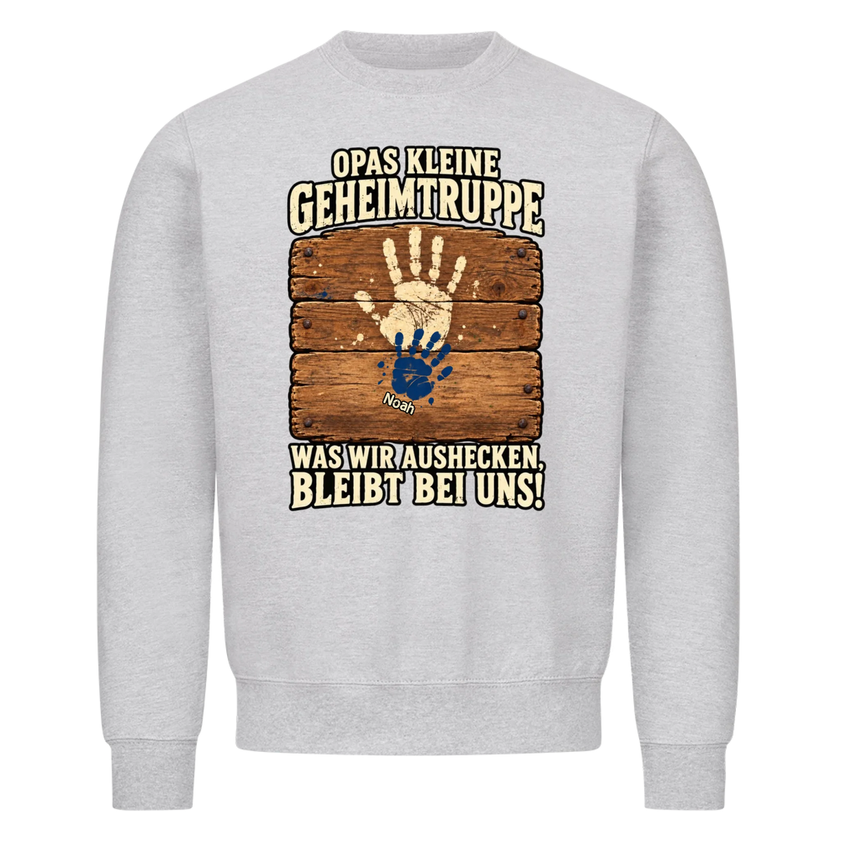 Personalisiertes Shirt "Opas Geheimtruppe"