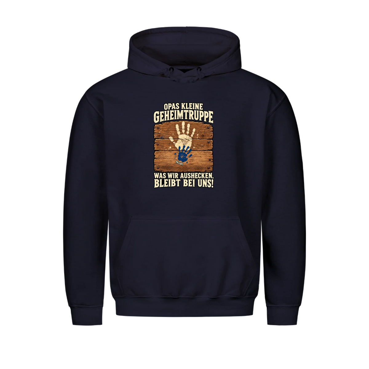 Personalisiertes Shirt "Opas Geheimtruppe"