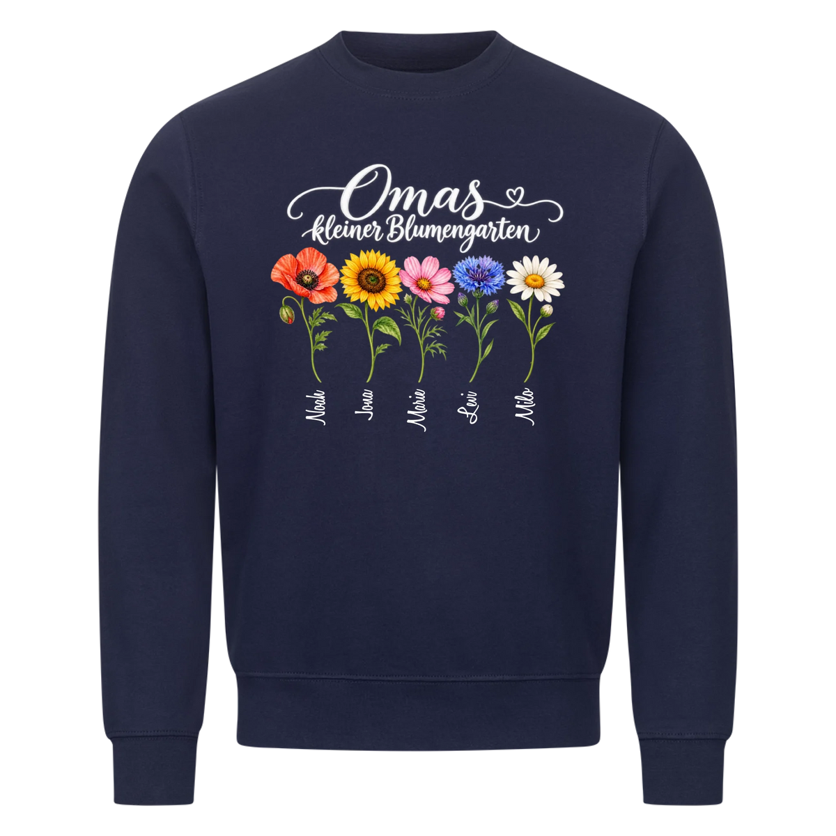 Personalisiertes Shirt "Blumengarten"
