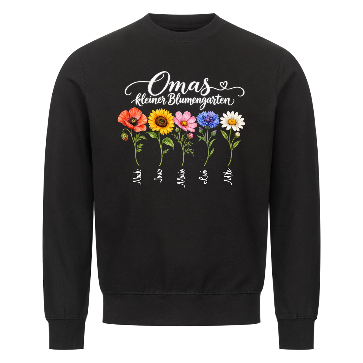 Personalisiertes Shirt "Blumengarten"