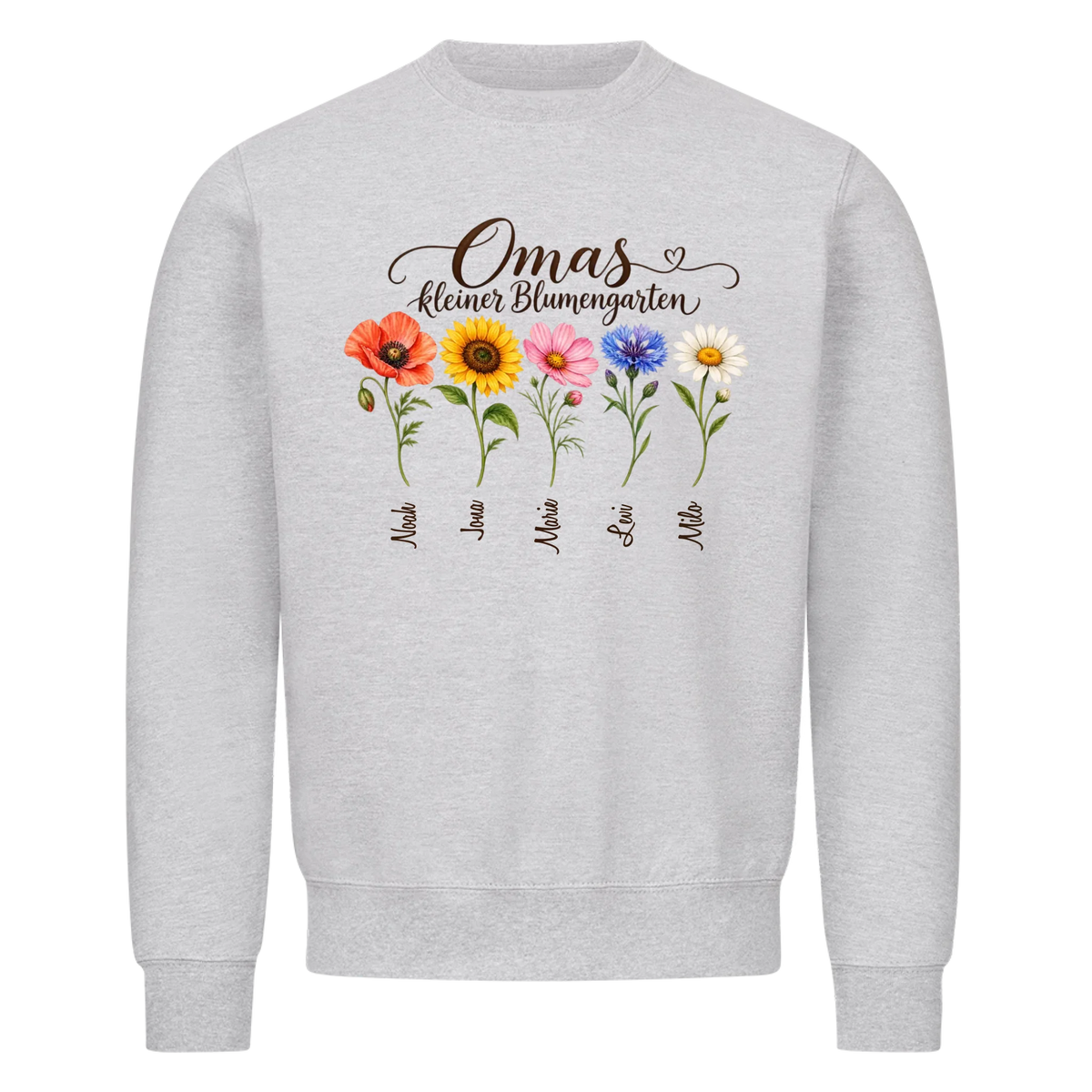 Personalisiertes Shirt "Blumengarten"