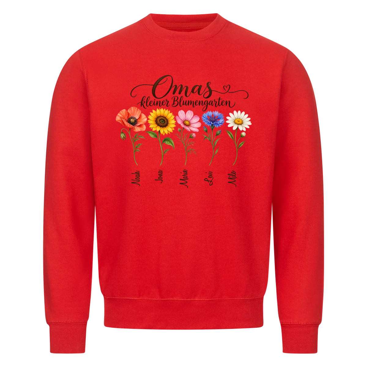 Personalisiertes Shirt "Blumengarten"