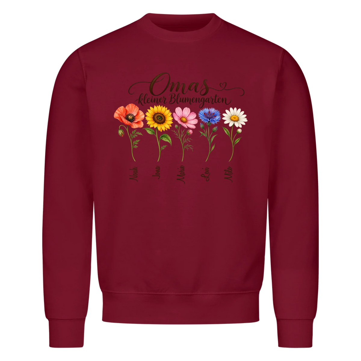 Personalisiertes Shirt "Blumengarten"
