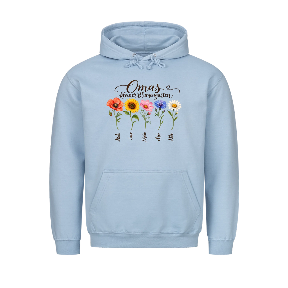 Personalisiertes Shirt "Blumengarten"