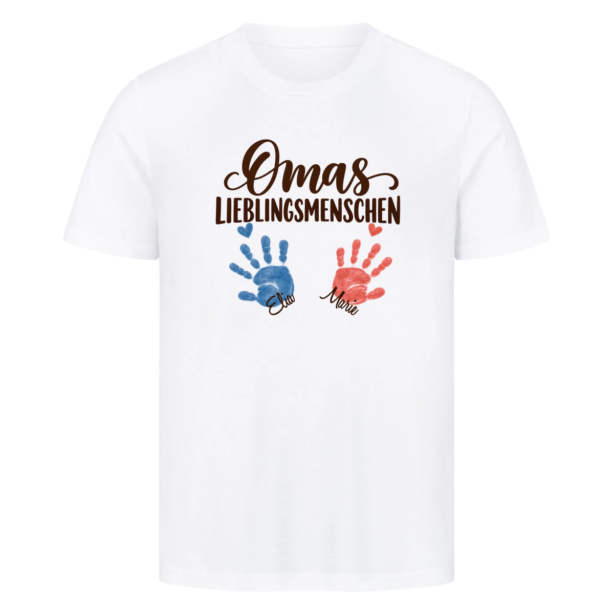 Personalisiertes Shirt "Lieblingsmenschen"
