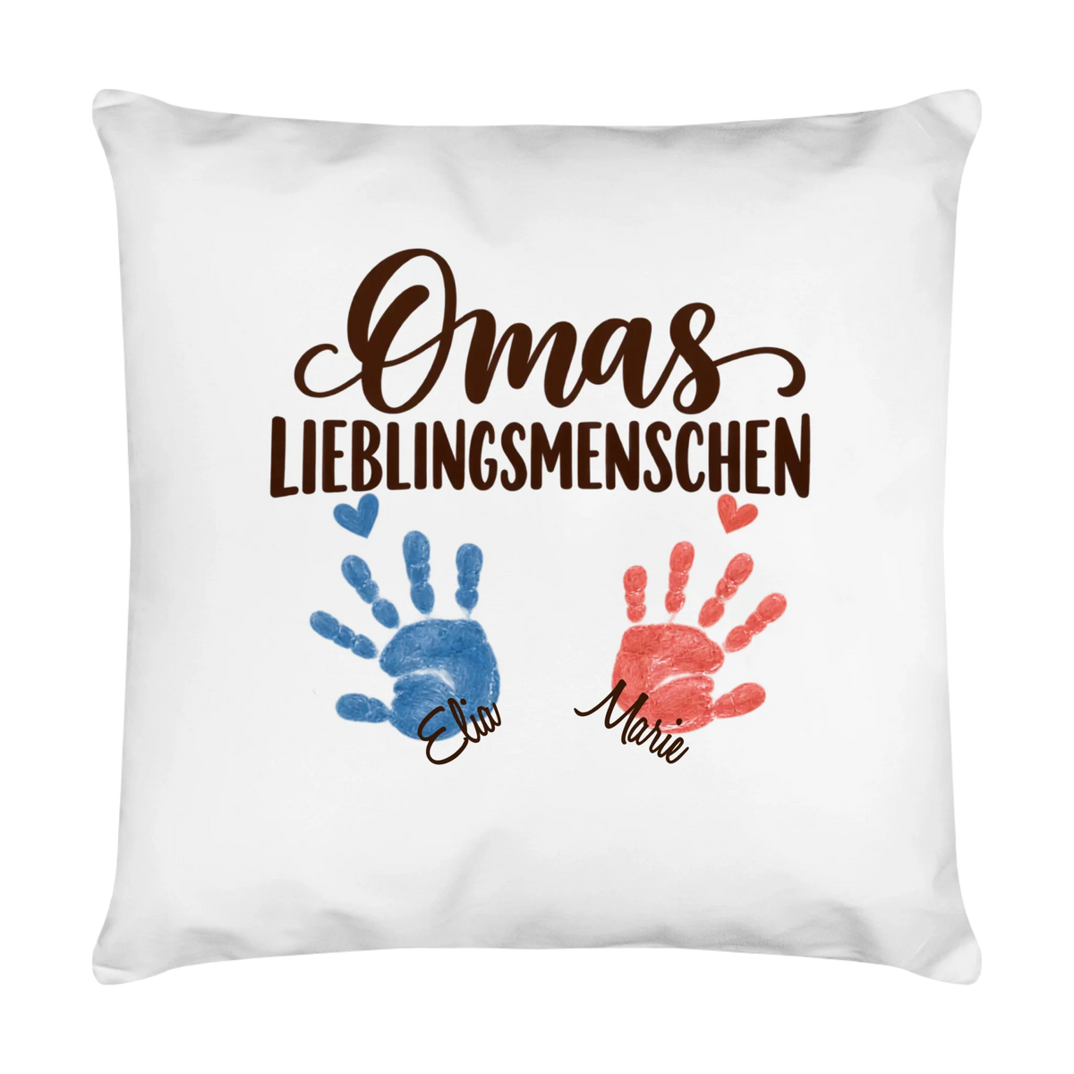 Personalisiertes Kissen "Lieblingsmenschen"