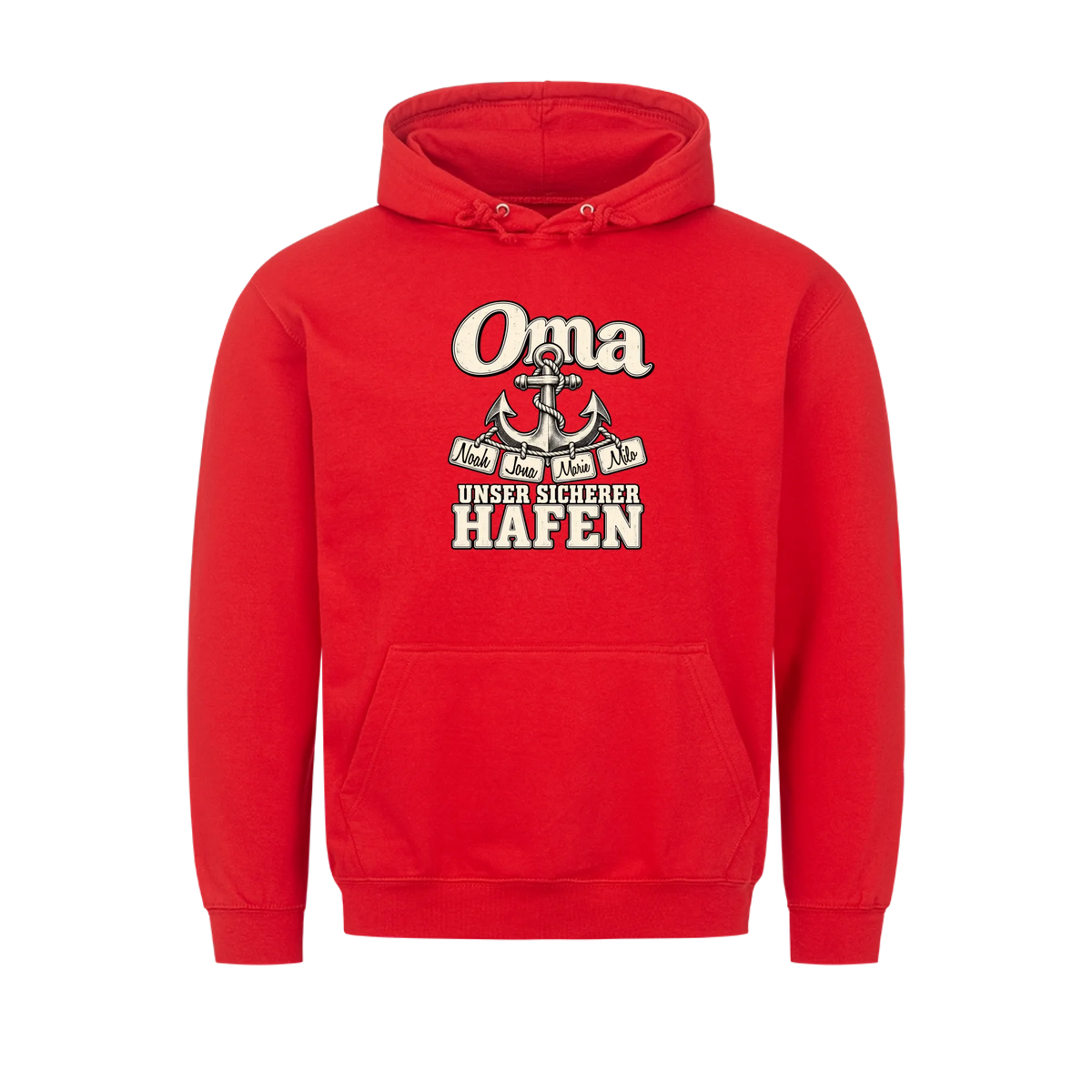 Personalisiertes Shirt "Sicherer Hafen"