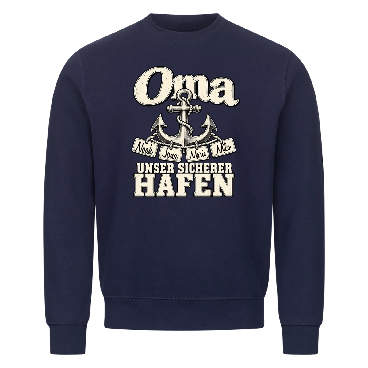 Personalisiertes Shirt "Sicherer Hafen"