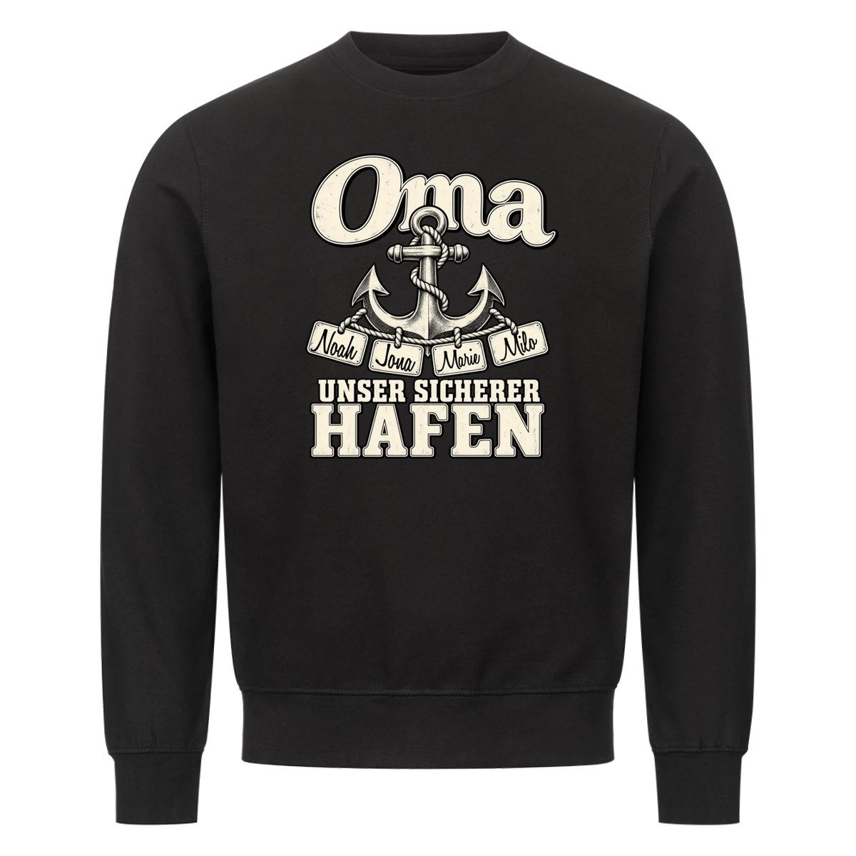 Personalisiertes Shirt "Sicherer Hafen"