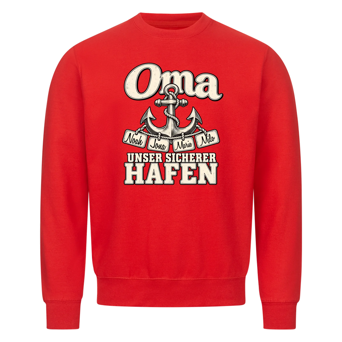 Personalisiertes Shirt "Sicherer Hafen"
