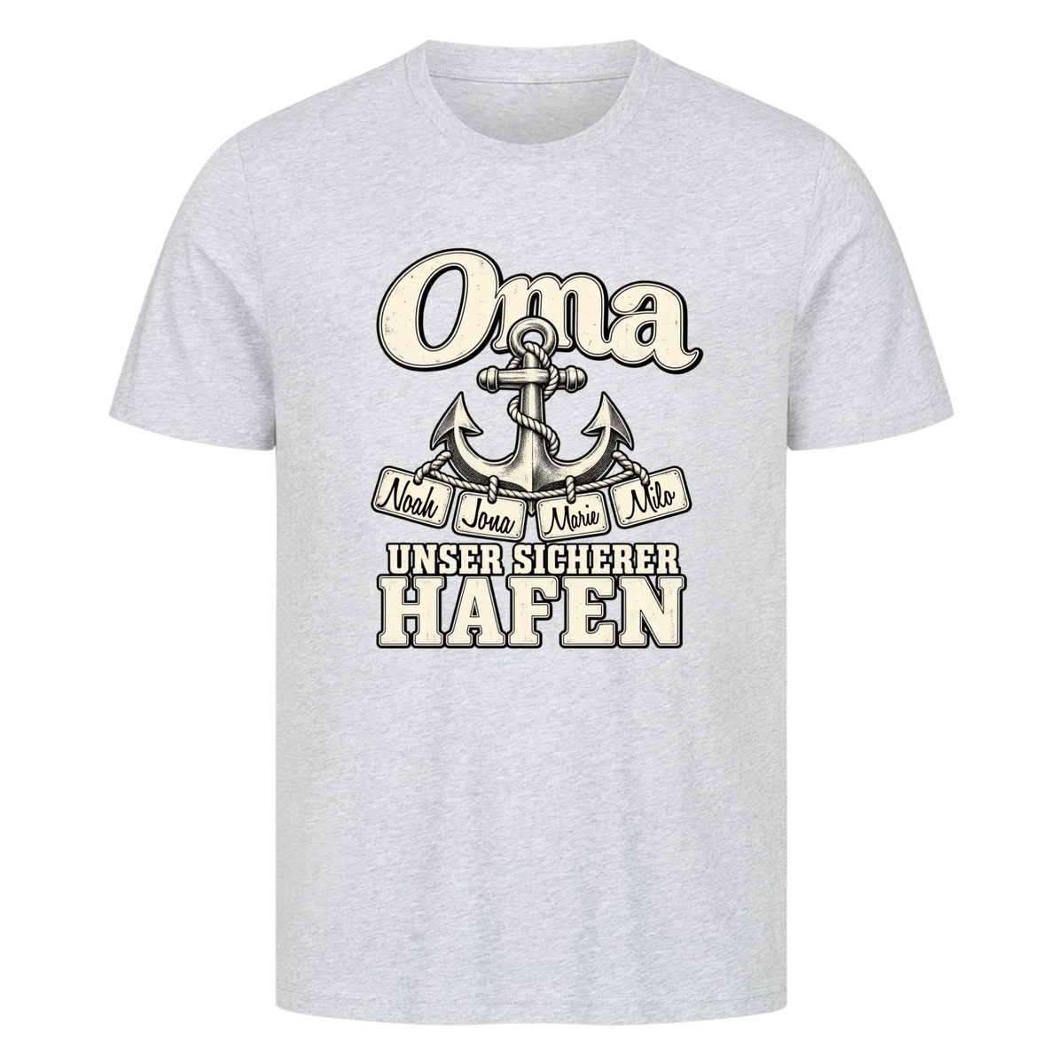 Personalisiertes Shirt "Sicherer Hafen"
