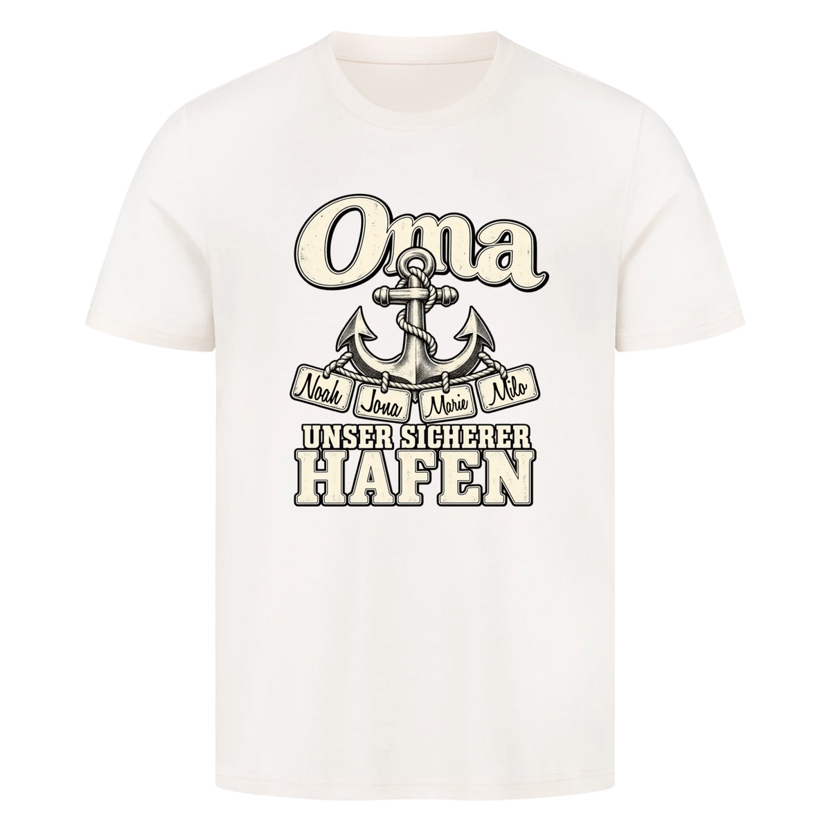 Personalisiertes Shirt "Sicherer Hafen"