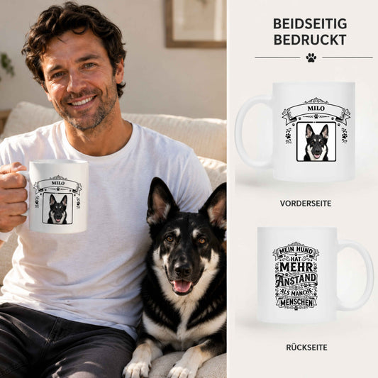 Personalized Mug "More Decency"