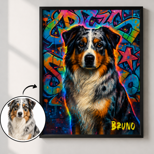 Personalisiertes Poster "Graffiti"