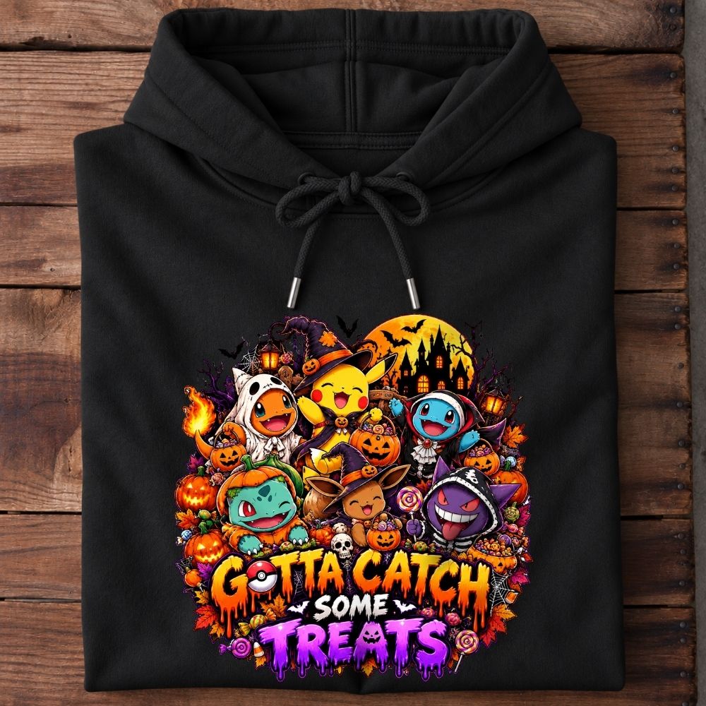Halloween Hoodie - Gotta Catch Some Treats