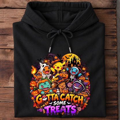 Halloween Hoodie - Gotta Catch Some Treats