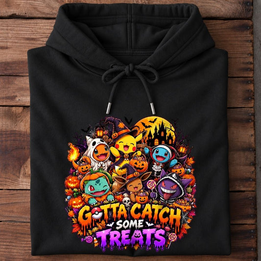 Halloween Hoodie - Gotta Catch Some Treats