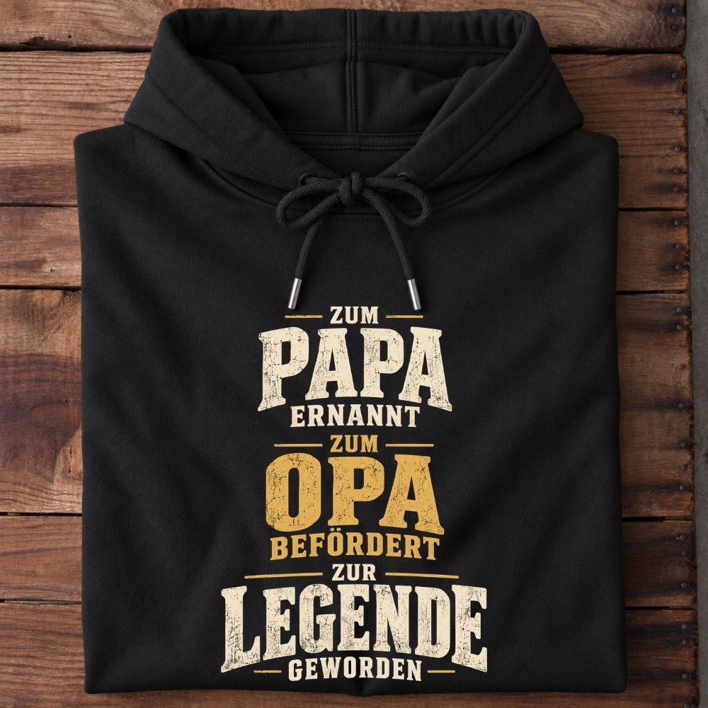 Premium Hoodie "Zur Legende geworden"
