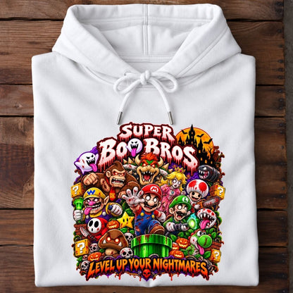 Halloween Hoodie - Super Boo Bros