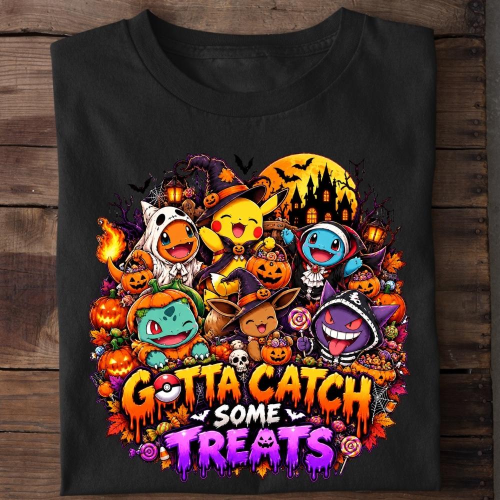 Halloween Shirt - Gotta Catch Some Treats