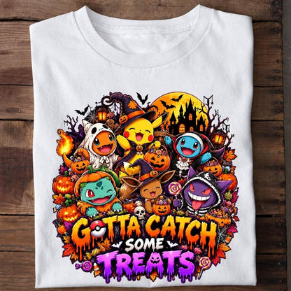 Halloween Shirt - Gotta Catch Some Treats
