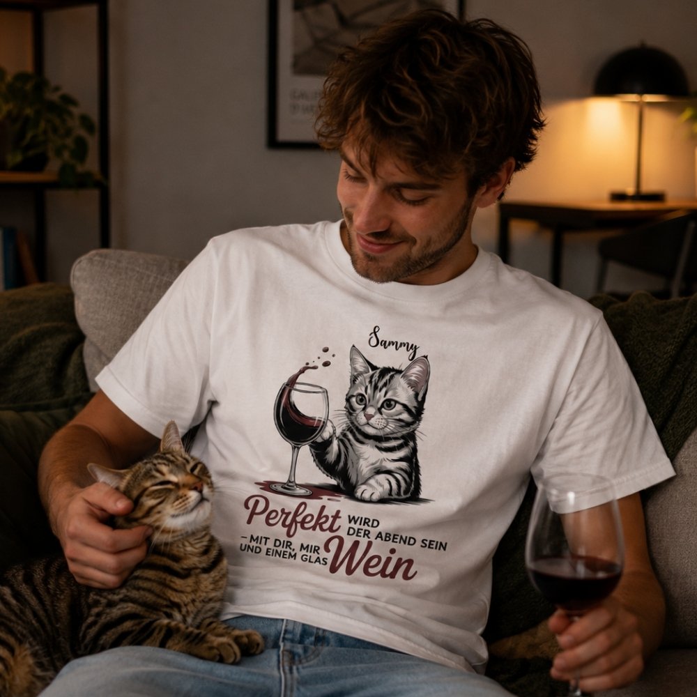 Perfekt wird der Abend – Personalisiertes Shirt