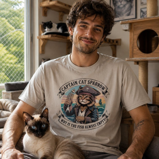 Captain Cat Sparrow – Shirt