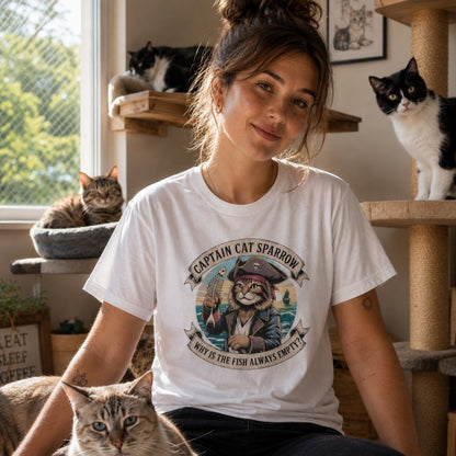 Captain Cat Sparrow – Shirt