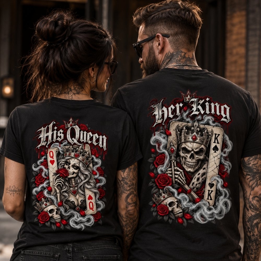 Premium Shirt - His Queen