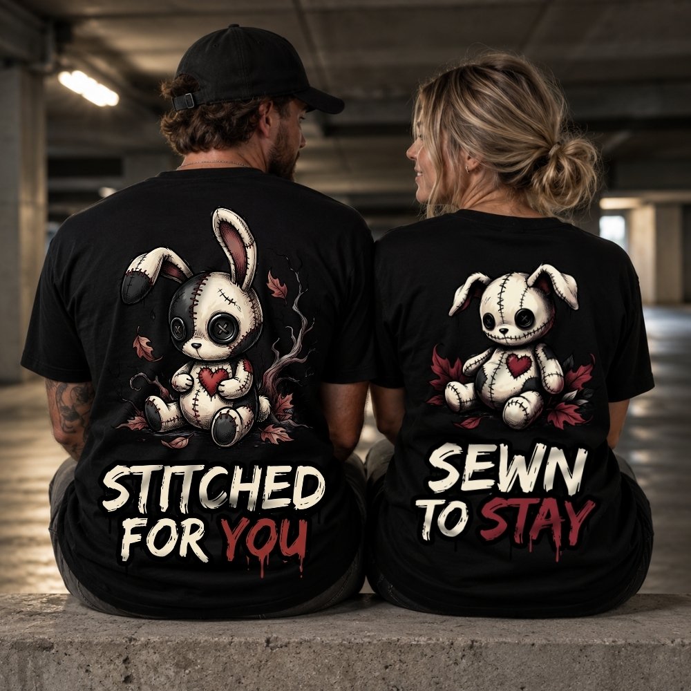 Couple Shirt Set - Sewn To Stay & Stitched For You
