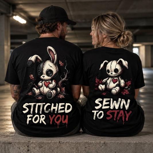 Couple Shirt Set - Sewn To Stay & Stitched For You