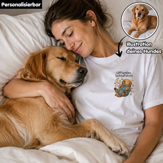 Personalisiertes Shirt "Offizielles Schlafshirt"