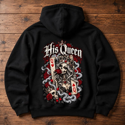 Halloween Hoodie - His Queen