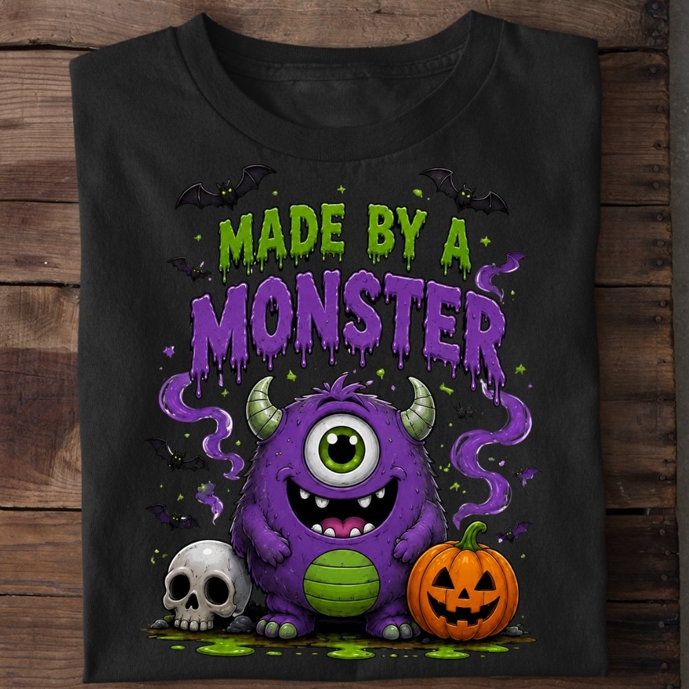 Kids Shirt - Made by a Monster