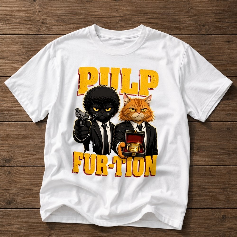 Cat Shirt - Pulp Furtion