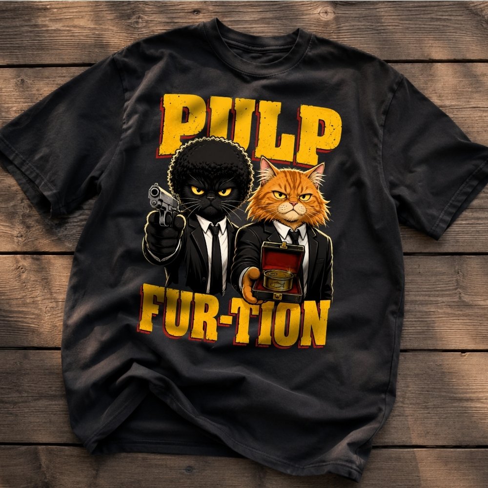 Cat Shirt - Pulp Furtion