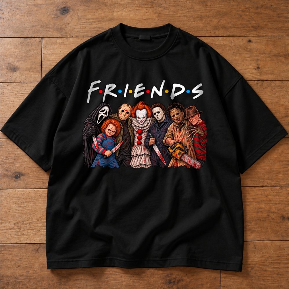 Halloween Oversized Shirt - Friends III
