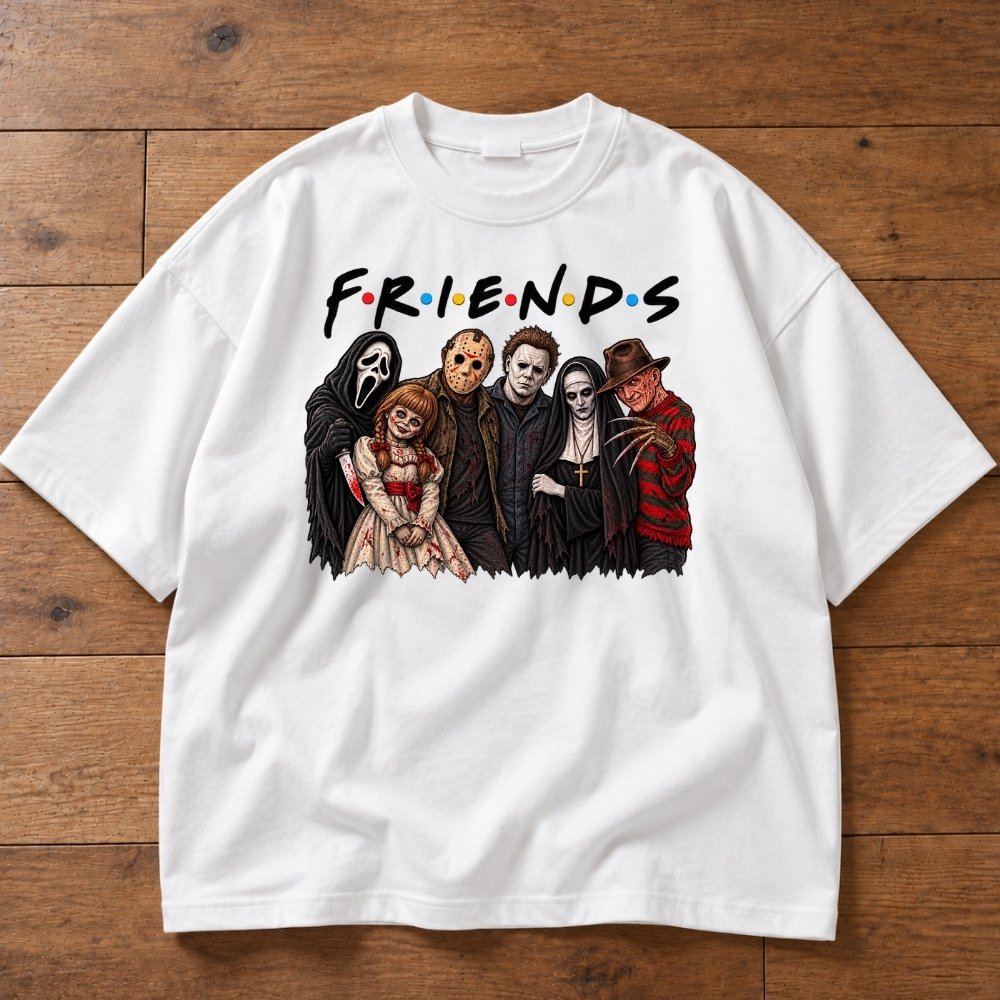 Halloween Oversized Shirt - Friends II