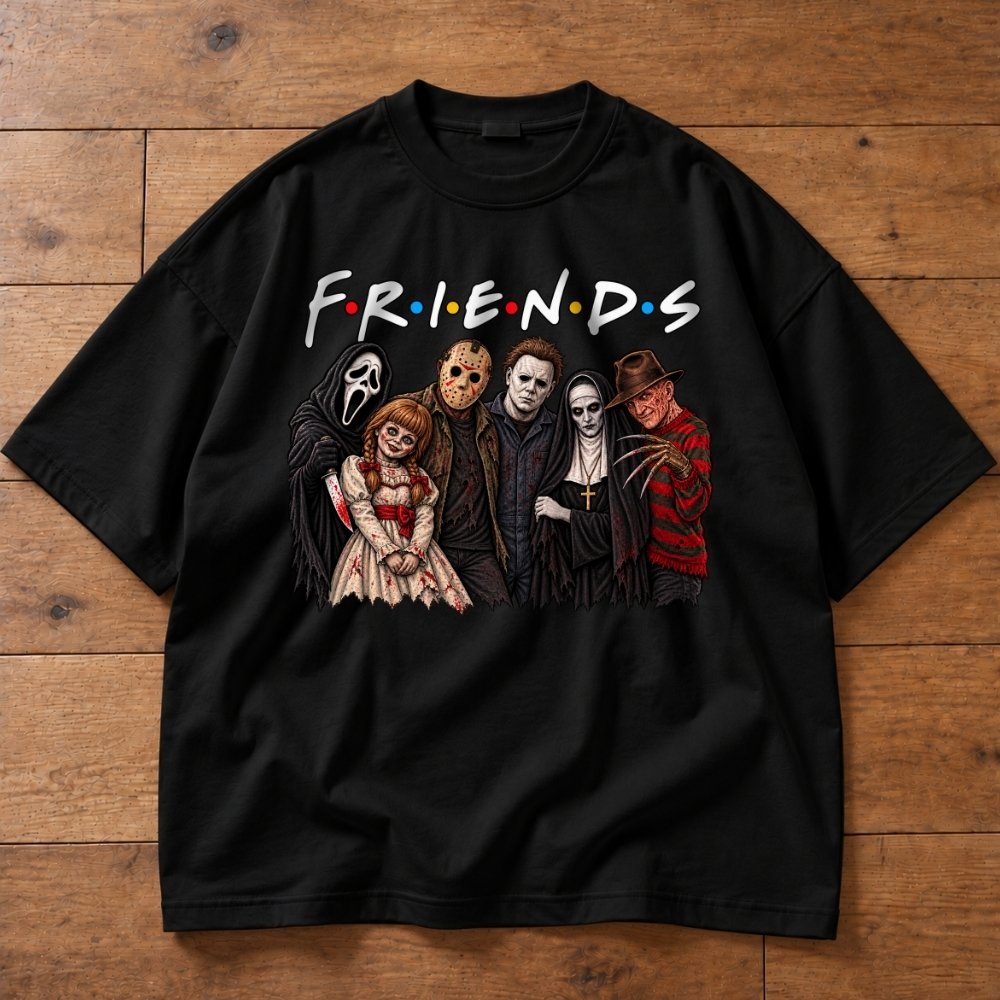 Halloween Oversized Shirt - Friends II