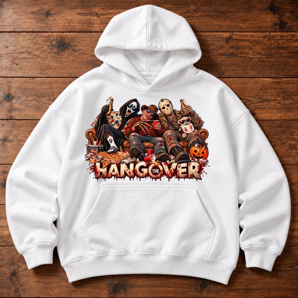 Oversized Hoodie - Hangover Horror Crew