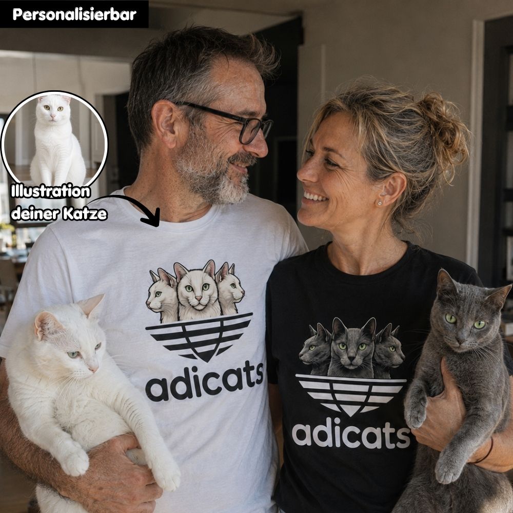 Personalisiertes Shirt - "Adicats"